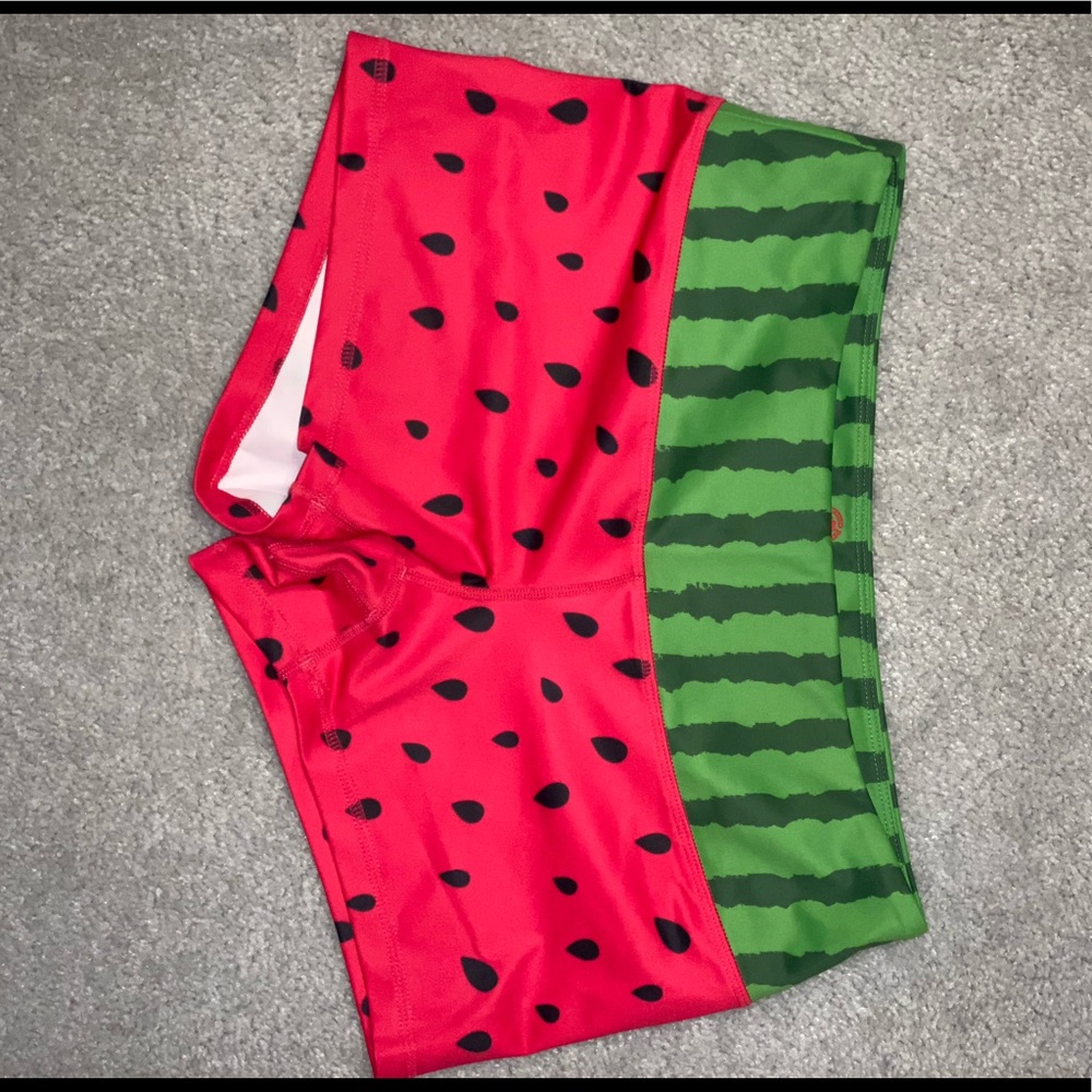 Feed Me Fight Me watermelon shorts